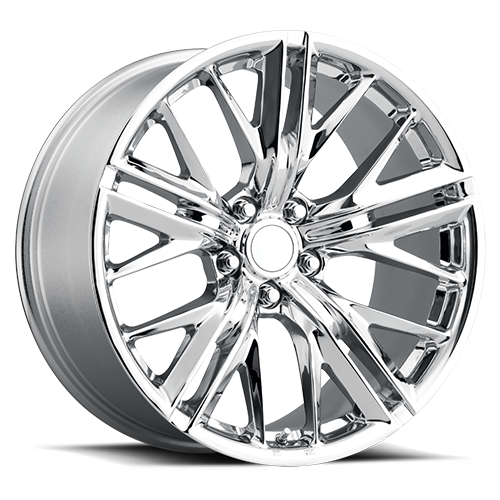 20x10 Rear +32 - ZL1 Camaro Multi Spoke Reproduction Wheels- Chrome