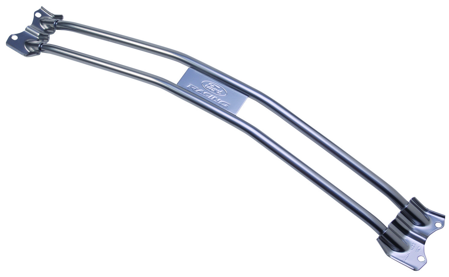 FORD Strut Tower Brace, Tubular, Steel, Black Powder Coat, V6, Ford Mustang 2005-14, Each