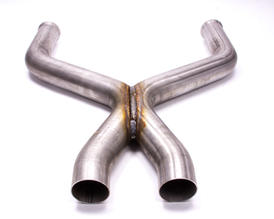FORD Exhaust X-Pipe, Clamps, Stainless, Natural, GT, Ford Mustang 2011-14, Each