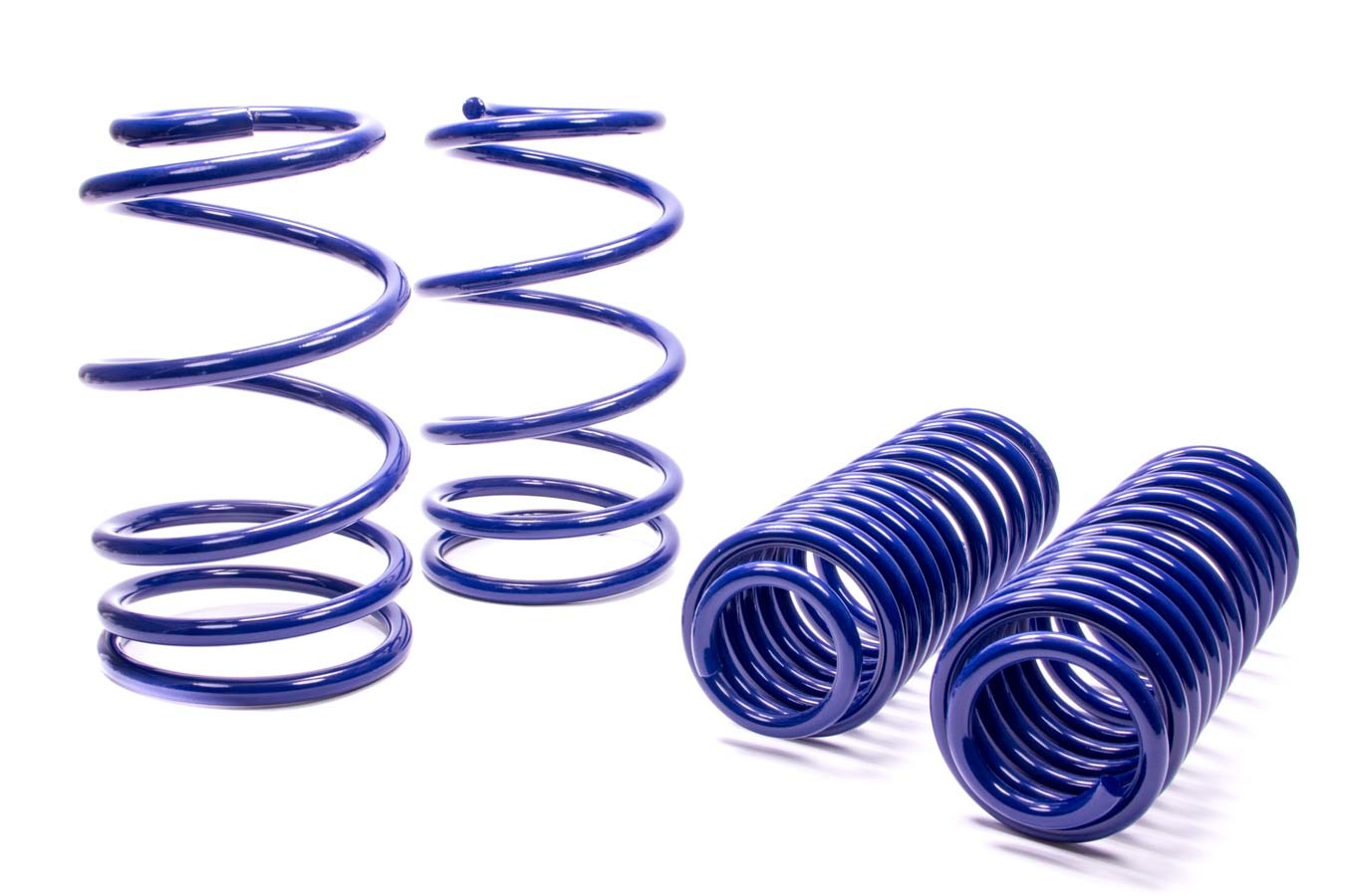 FORD Suspension Spring Kit, Lowering, 4 Coil Springs, Black Powder Coat, GT500, Ford Mustang 2007-12, Kit