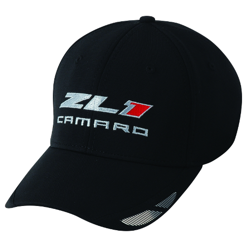 2012+ Camaro ZL1 CAMARO CAP w/Carbon Fiber Style Accent on Bill