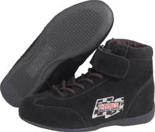 G-FORCE GF235 RaceGrip Mid-Top Shoes Black Size 13