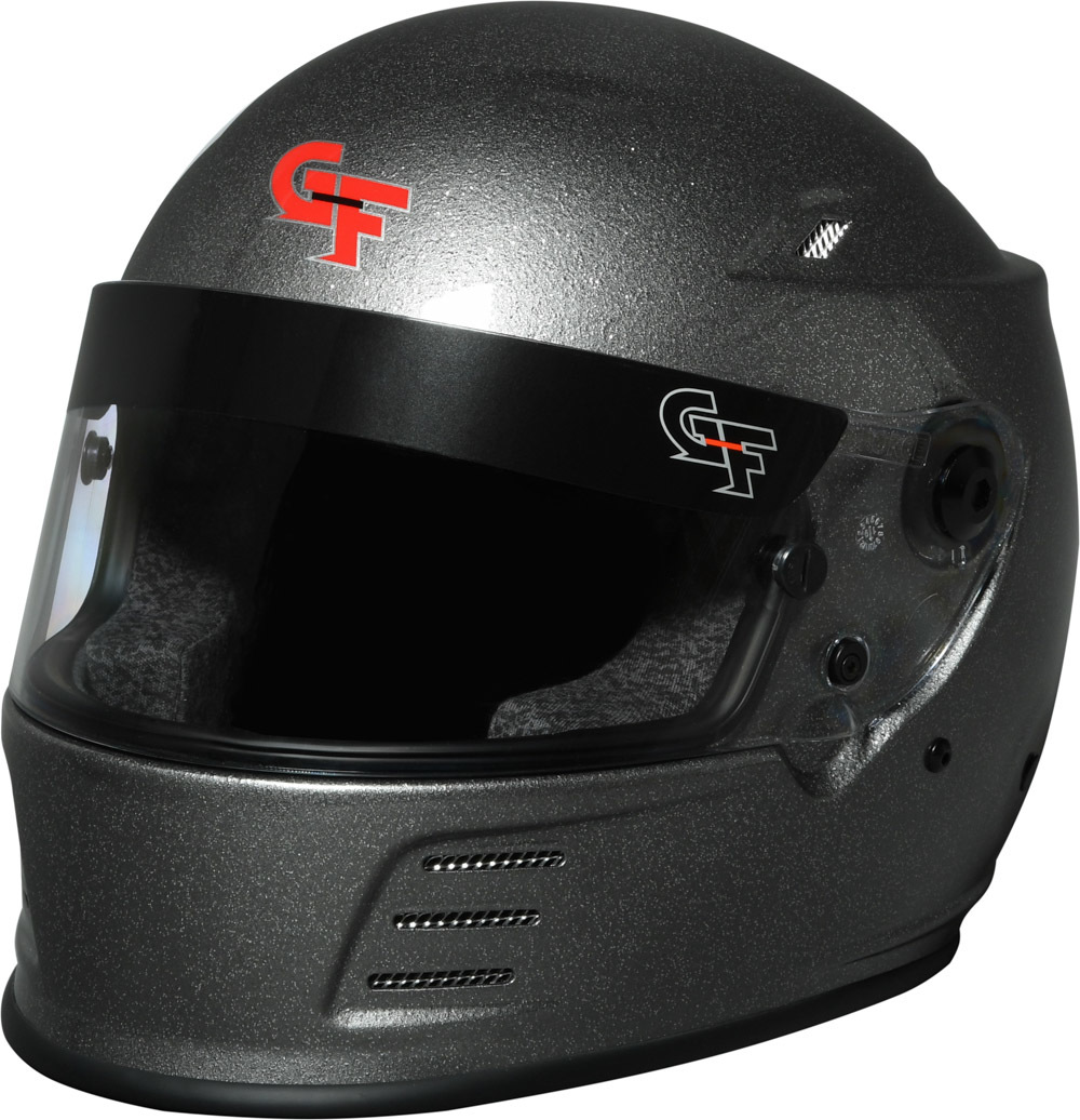G-FORCE Racing Helmet Revo Flash Large Silver SA2020