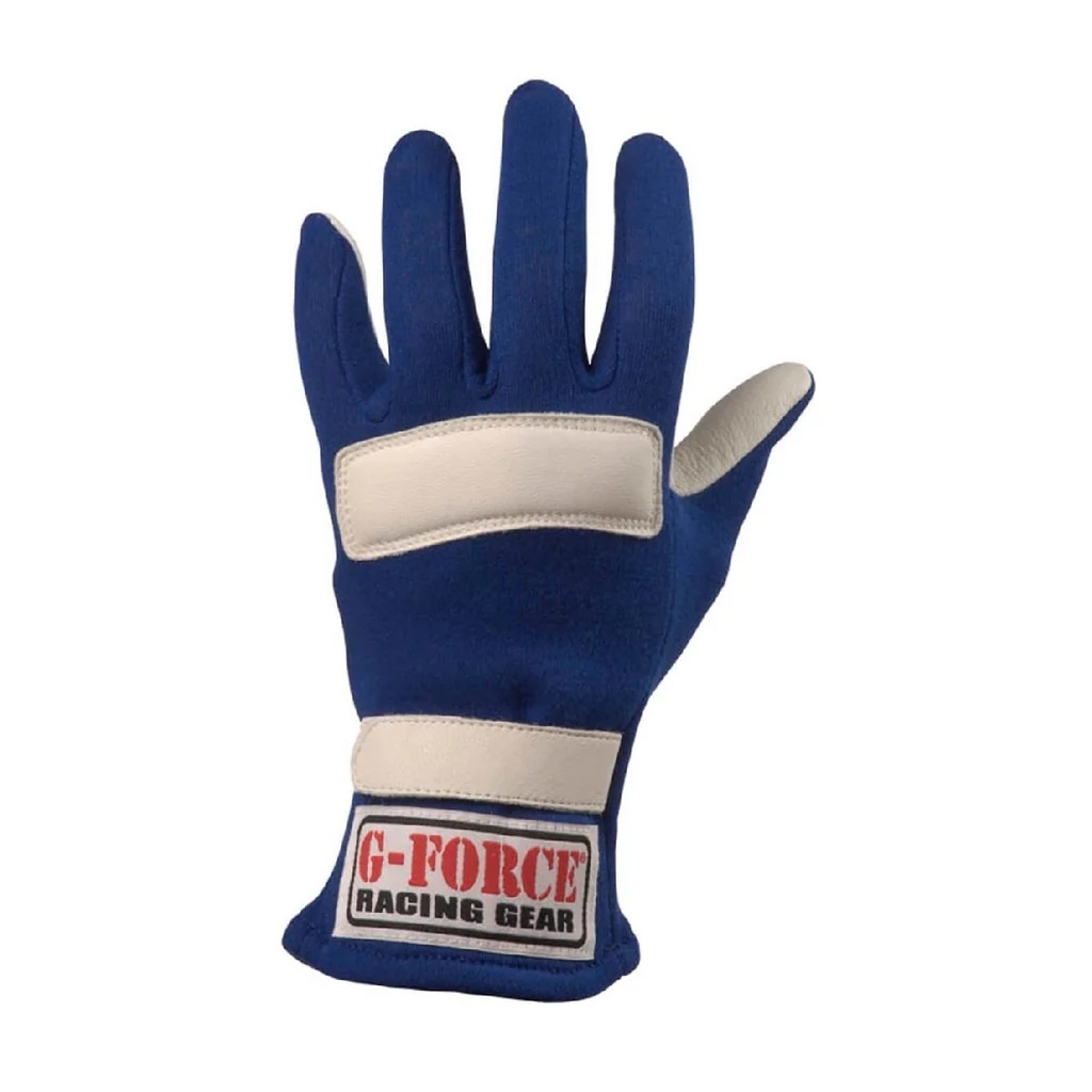 G-FORCE G5 Racing Gloves Medium Blue