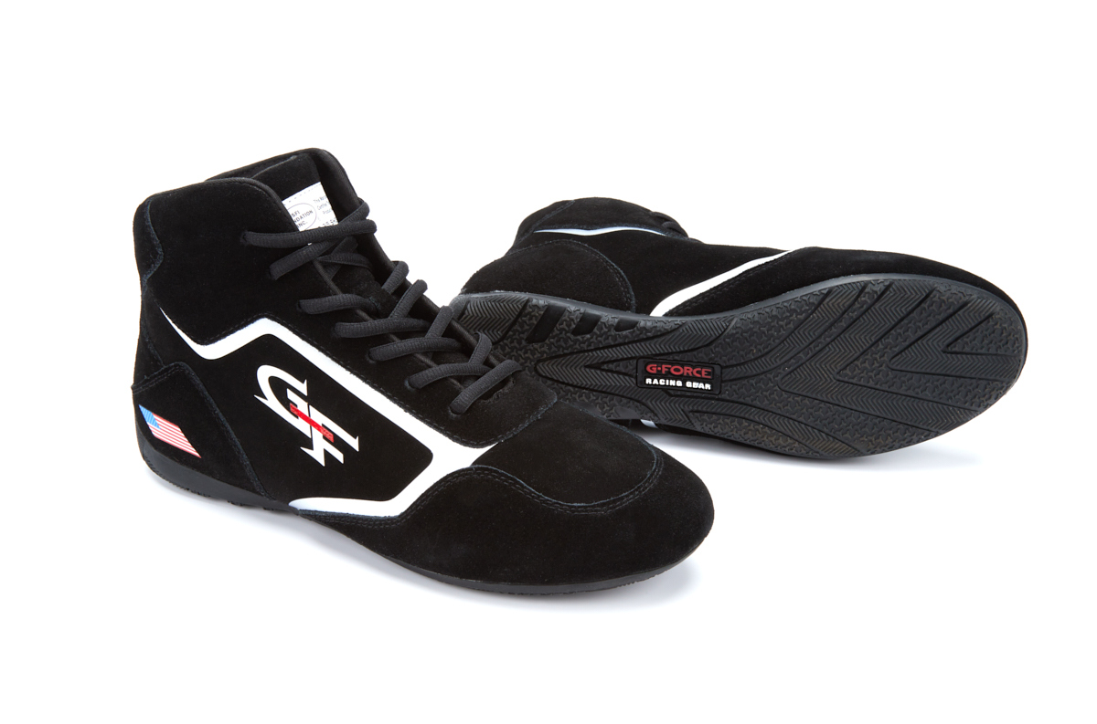 G-FORCE Shoes G-Limit Size 6.5 Black Midtop