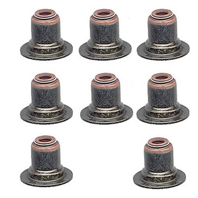 Exhaust Valve Seal Seal/seat combination style, pack of 8 for singles use 126454