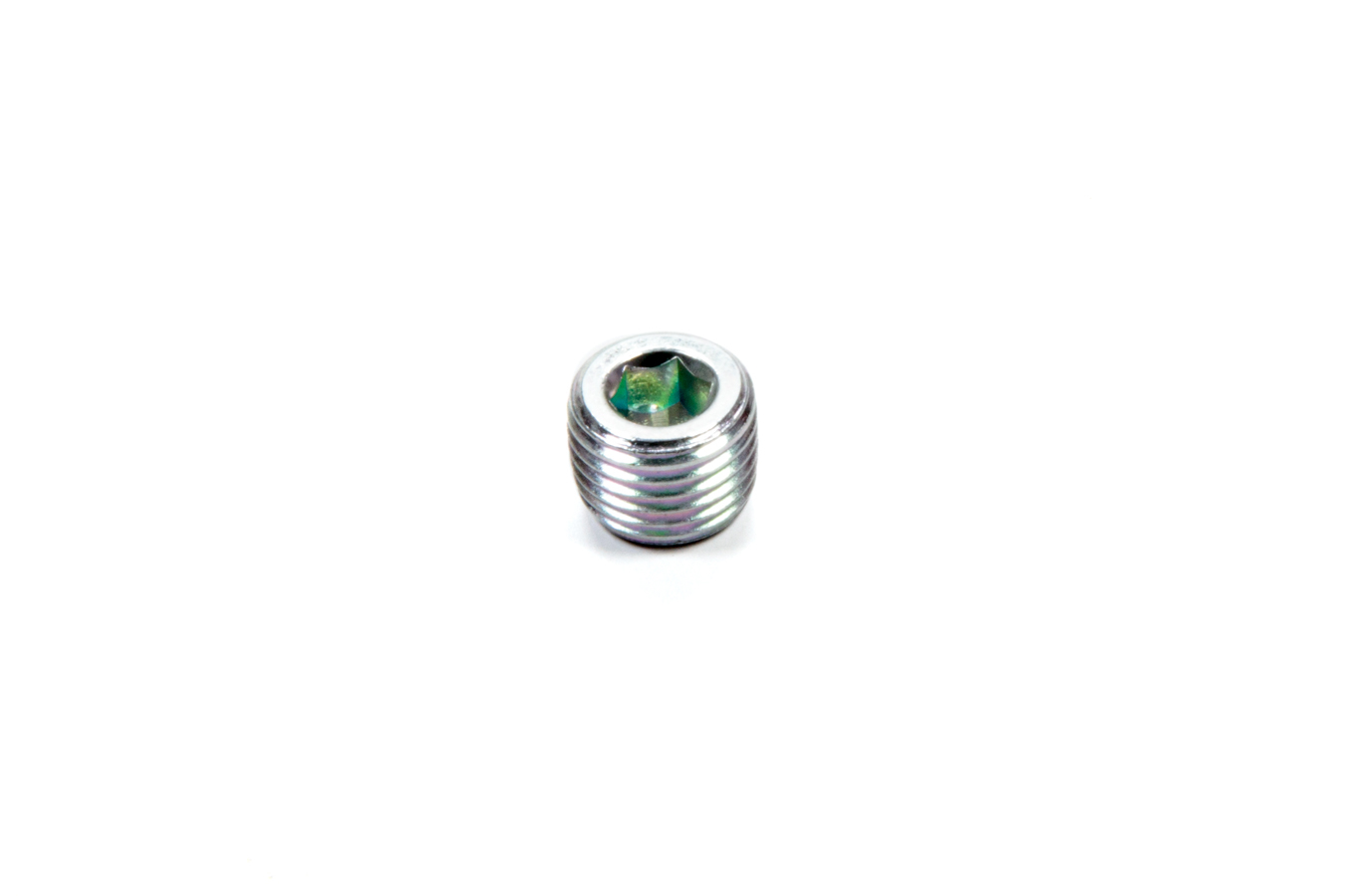 GM Performance, Drain Plug,  1/4" NPT,  Allen Head,  0.030" Hole,  Steel,  Zinc Oxide,  Each