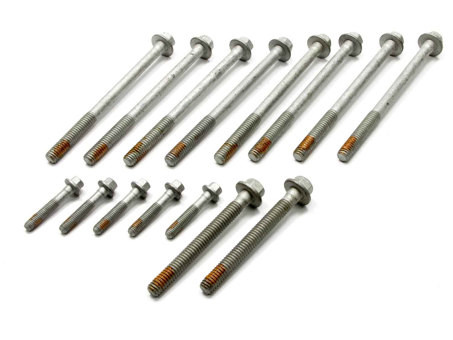 GM Performance, Cylinder Head Bolt Kit,  Hex Head,  Steel,  Natural,  GM LS-Series 1997-2003,  Kit