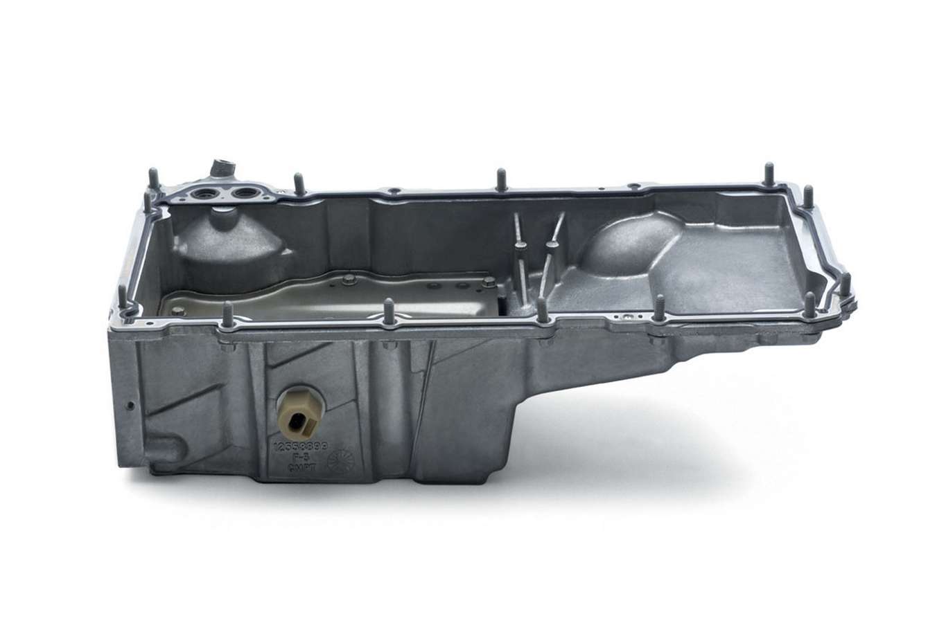 GM Performance, Engine Oil Pan,  Rear Sump,  Stock Depth,  Gasket/Hardware,  Aluminum,  Natural,  GM LS-Series,  GM F-Body 199