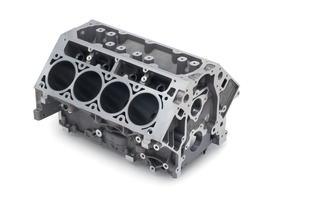 GM Performance, Engine,  LS3/L92,  Bare Block,  4.065" Bore,  9.240 Deck,  Standard Main,  6-Bolt Mains,  1 Piece Seal,  Alumi