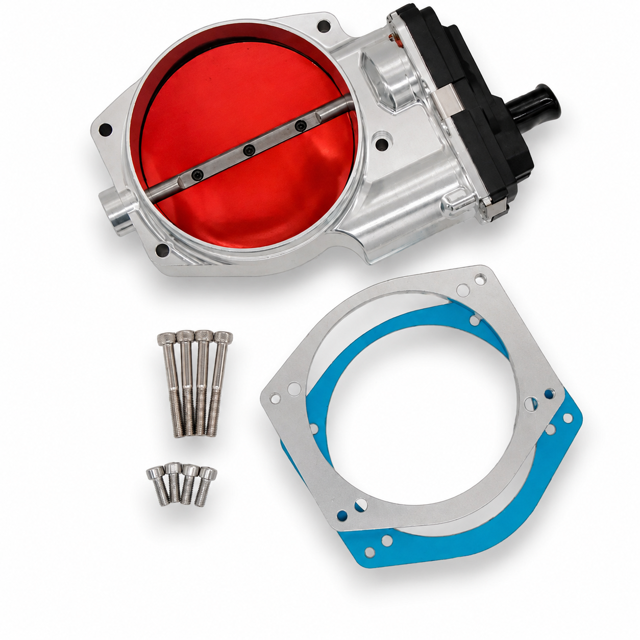 Granatelli GM LT1 / LT4 / LT5 112mm Natural Billet Drive-By-Wire - GMTBLT112