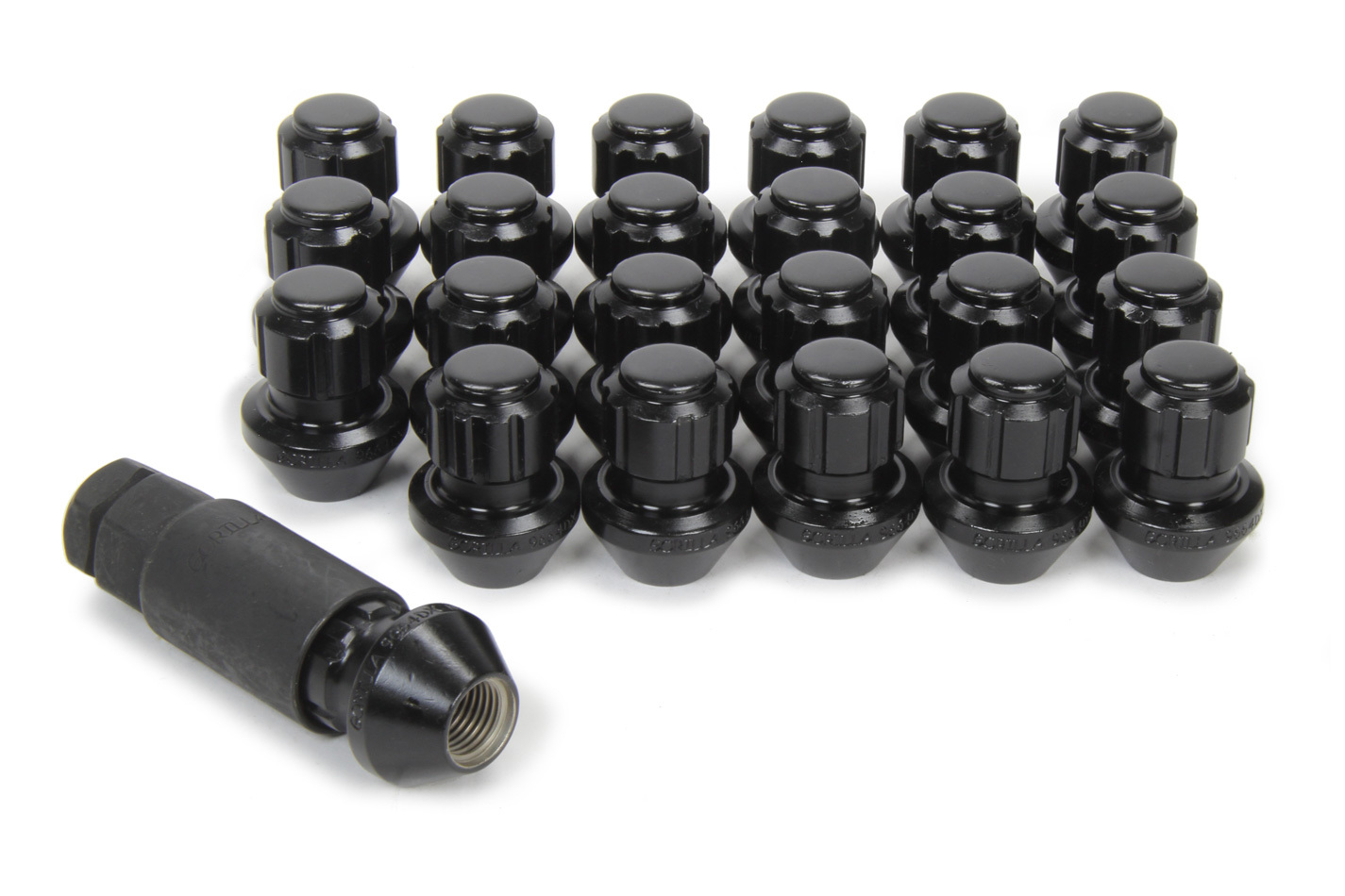 GORILLA 96644BDX Lug Nut and Lock System 14mm x 1.50 Black