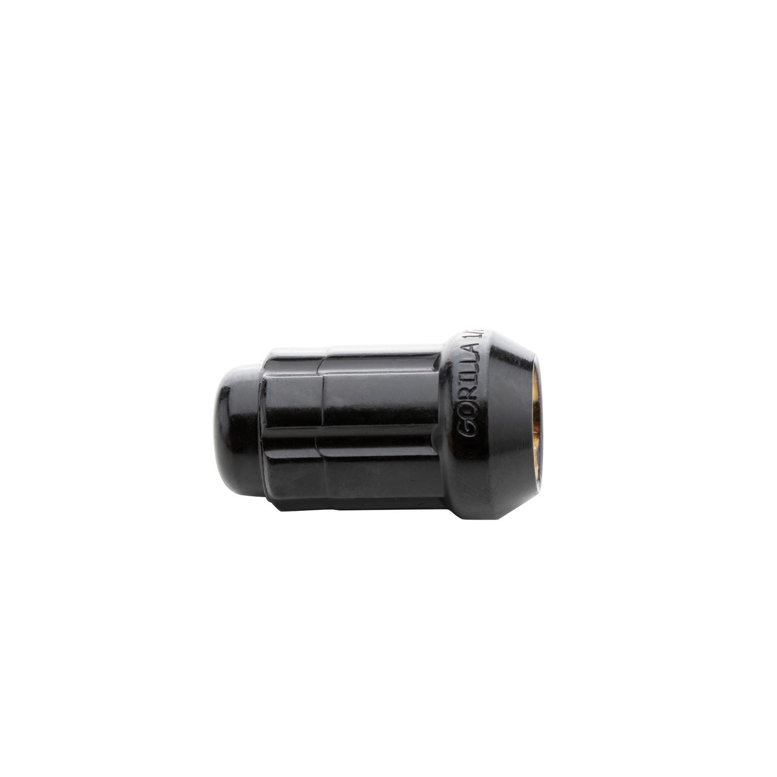 GORILLA K6CS-12150BGR 12mm x 1.50 6 Lug Kit Black