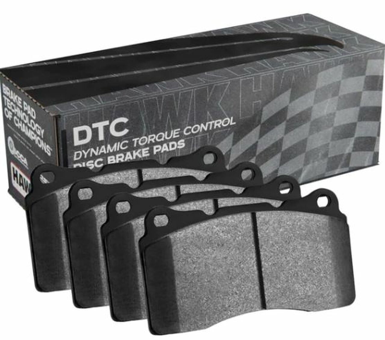 20-23+ C8 Corvette Base Rear Brake Pads DTC-30 Compound Hawk Performance