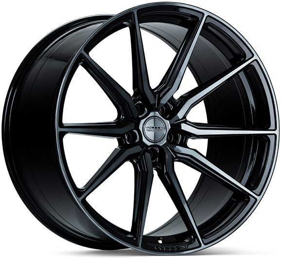 Vossen HF-3 Wheel(s) (Double Tinted Gloss Black) (Sold Individually) - Vossen