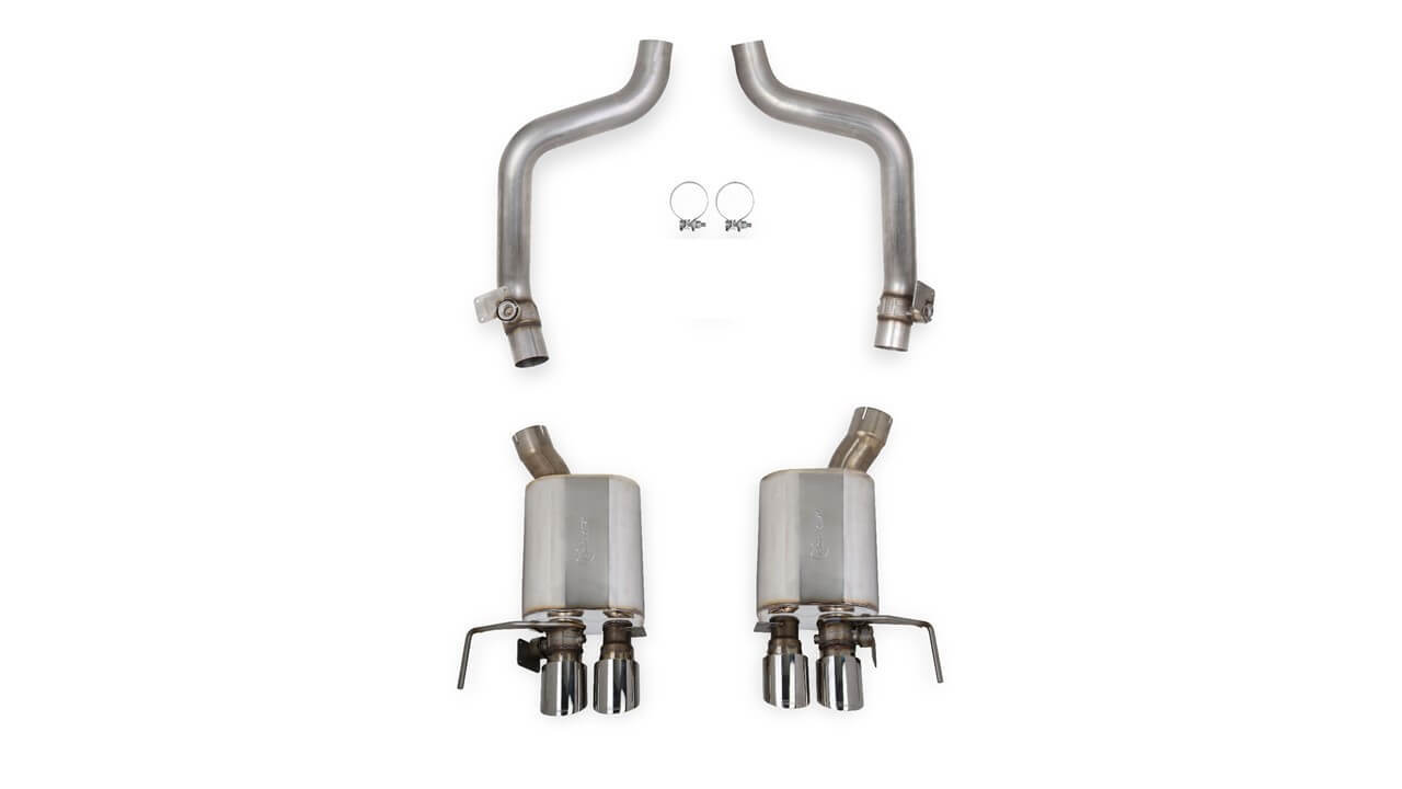 2014-2019 C7 Corvette 3 inch 304SS Axle-Back Exhaust With Dual Mode Mufflers NPP