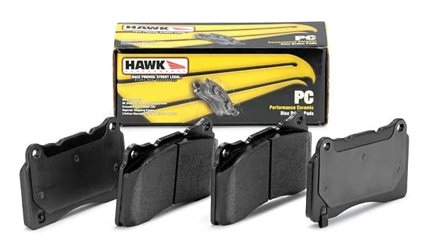 2020-27 C8 Corvette Stingray Hawk PC (Performance Ceramic) BASE Rear Brake Pads