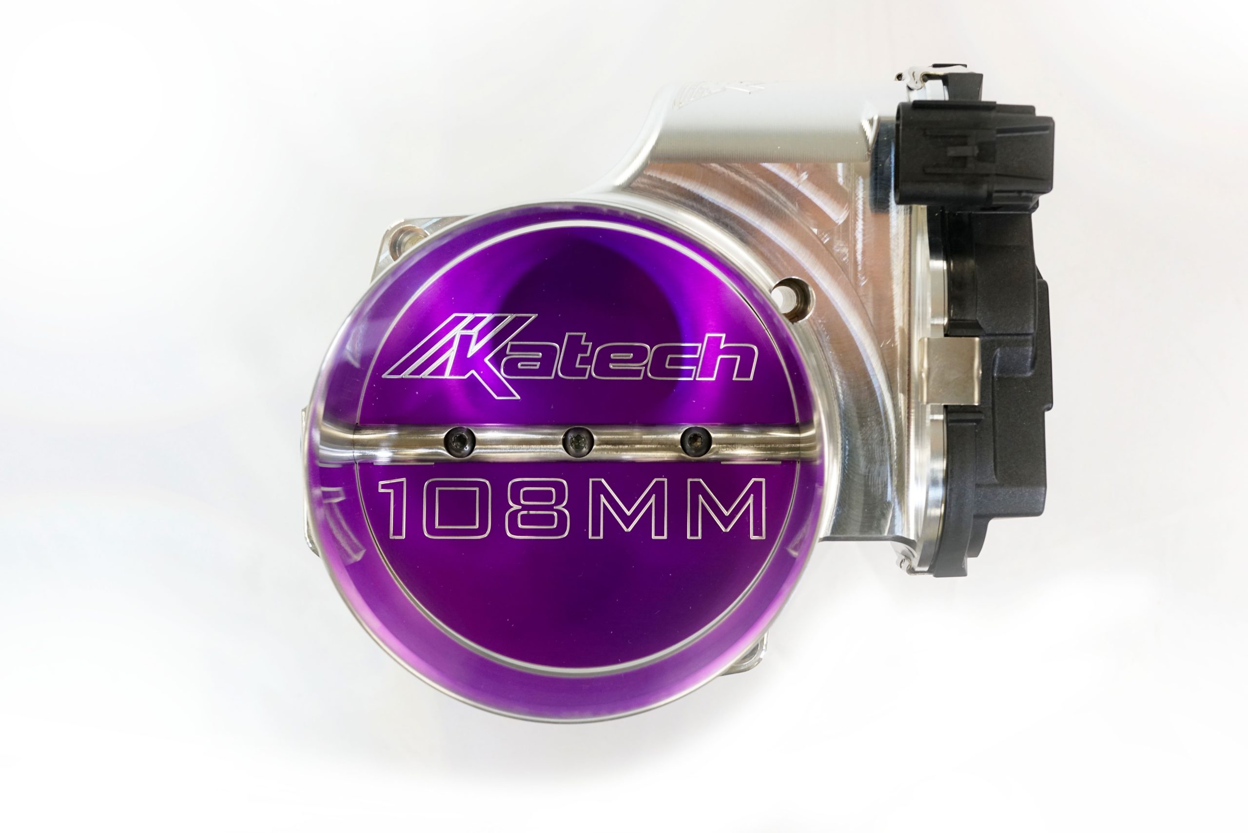 KAT-7587 “ Hemi 108MM Throttle Body  Color: Clear Anodize For 6.2L Hemi
