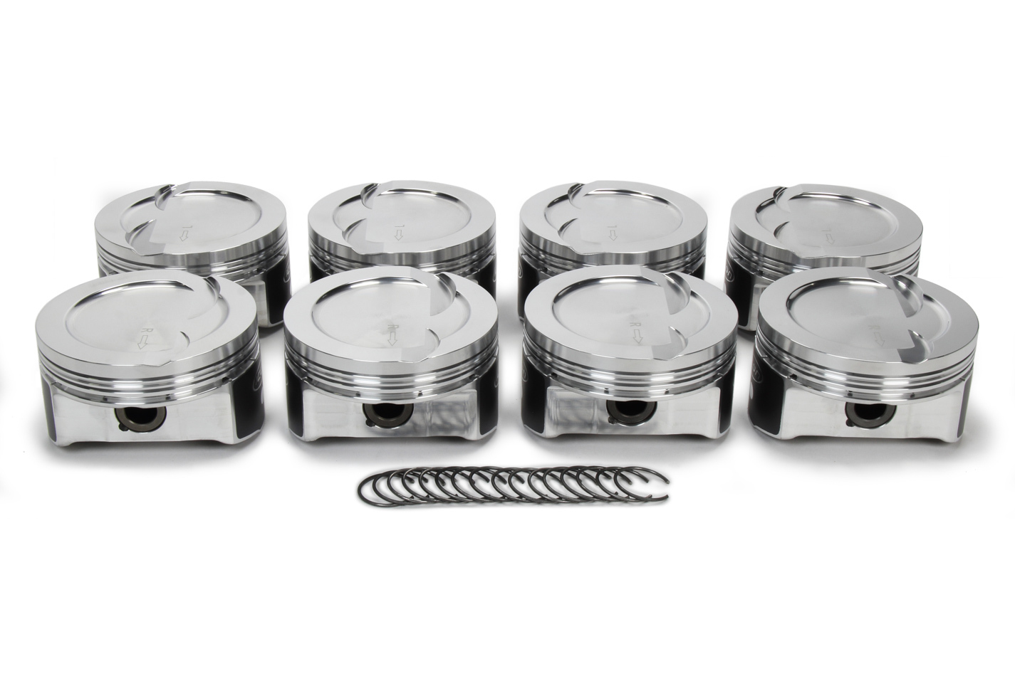 Icon Pistons Premium Forged Piston - GM LS-Series - Set of 8 - 4.030 in Bore