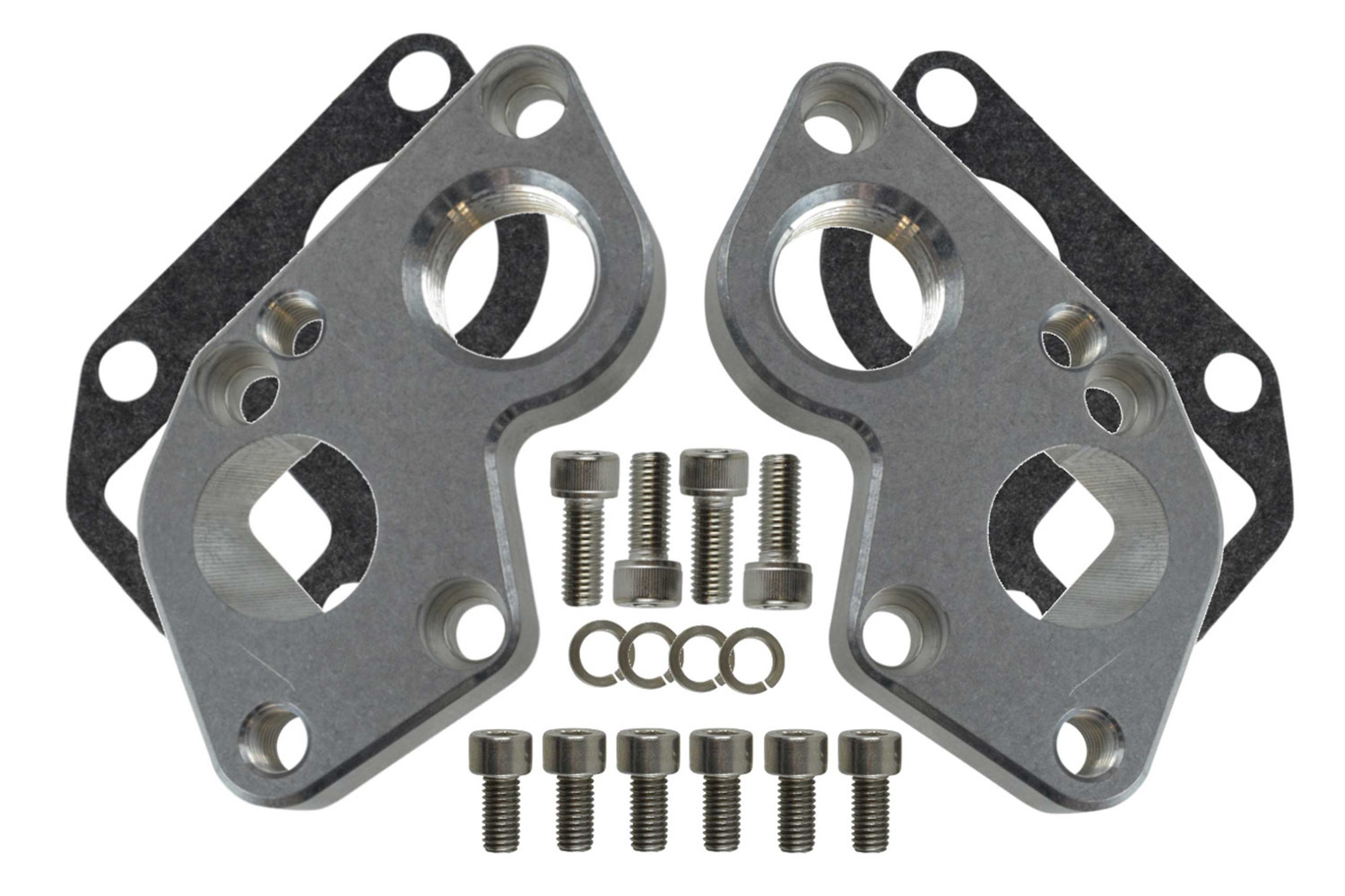 Ict Billet Standard to Remote Water Pump Adapter - GM LS-Series - Aluminum