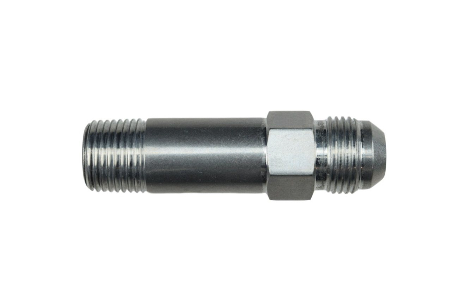 ICT BILLET Fitting, Adapter, Straight, 10 AN Male to 1/2 in NPT Male, Aluminum,