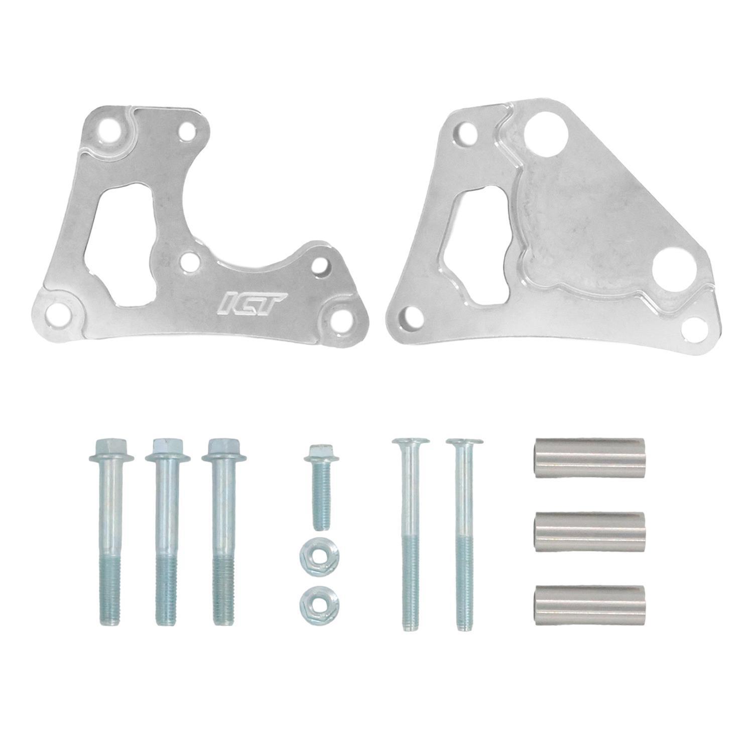 Ict Billet Driver Side Power Steering Pump Bracket - GM LS-Series - Aluminum