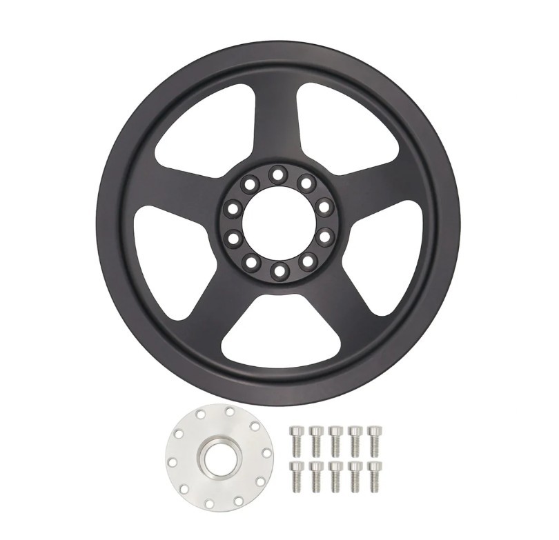 Ict Billet Serpentine Power Steering Pump Pulley - 1998-2002 Chevy Camaro Pump