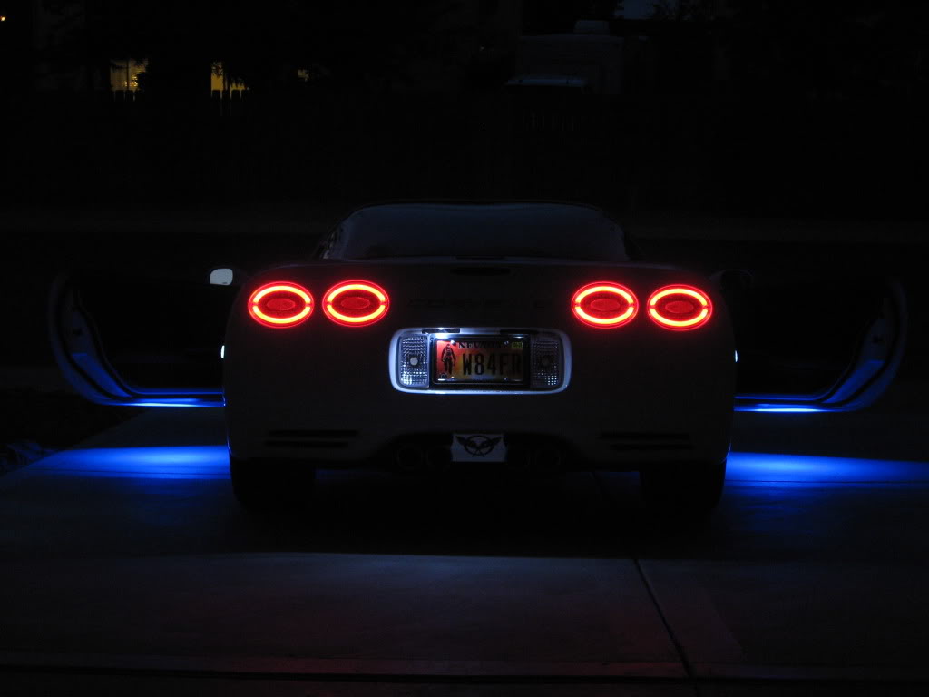 C6 Corvette Halo / Afterburner Taillight LED Light Strip Kit
