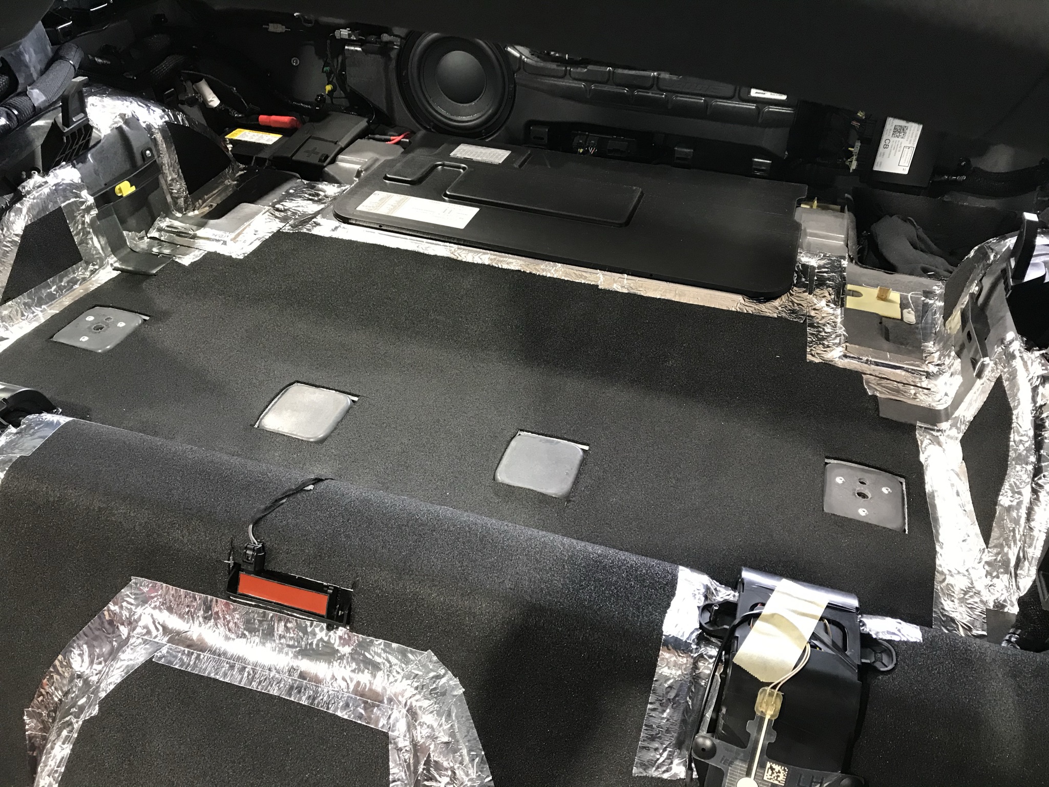 C7 Corvette Premium Pre-Cut Insulation Layer Ensolite Pre Installed on Foil Kit