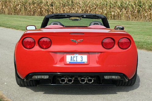 ACI Tunnel Diffuser Spoiler for C6, Grand Sport or Z06 Corvette - Fiberglass