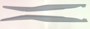 C7 Corvette Stingray Z06, Z07, CFZ Style Katech Carbon Fiber Side Skirts, PRIMERED, Pair