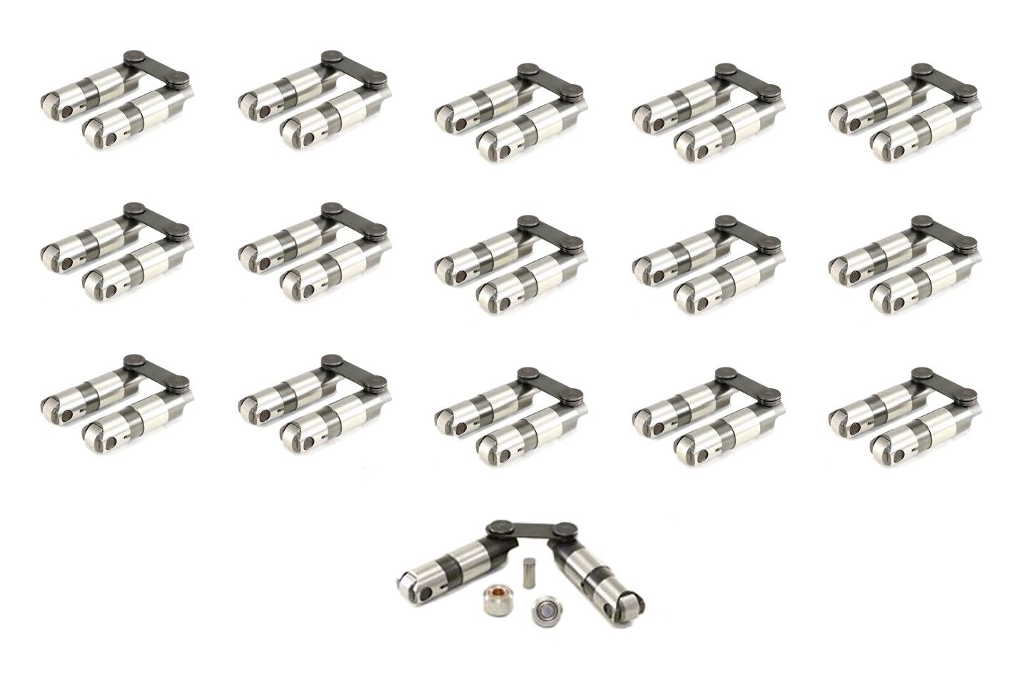 Isky Cams Gold Series HPX Lifter - GM LS-Series - Set of 16