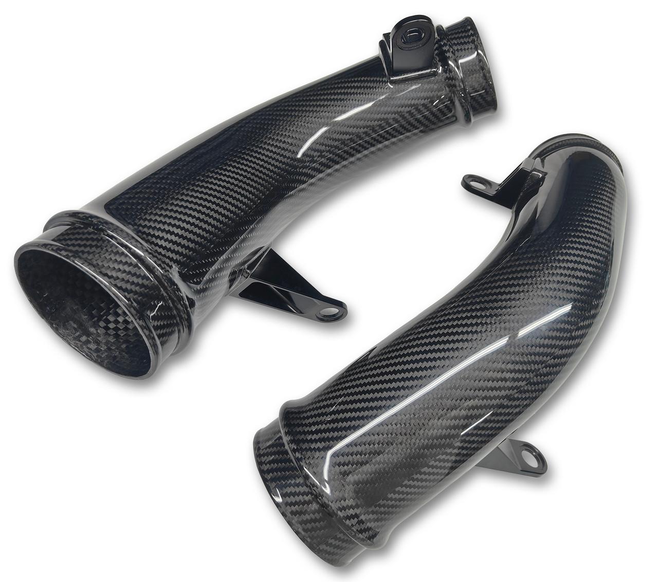 Corvette C8 ZR1 High-Flow Carbon Fiber Intake Pipes 2025+