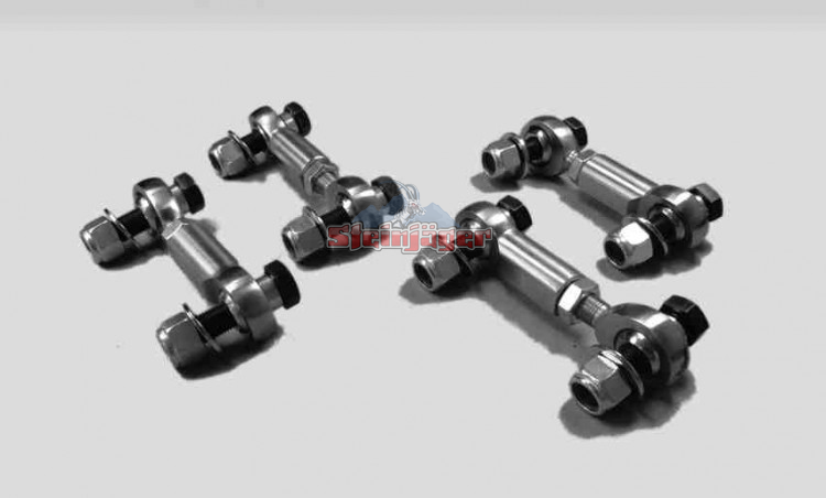 Corvette C5 and C6 1997-2013, EXTREME Duty Front and Rear Sway Bar End Links
