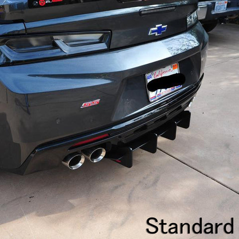 Camaro 16-18 Diffuser - SS/LT w/ Quad Tip Stock Muffler - Standard