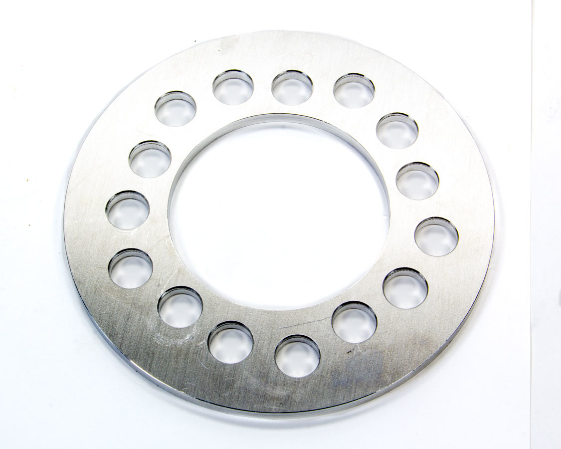 Wheel Spacer, 5 x 4.50 / 4.75 / 5.00 in Bolt Pattern, 1/4 in Thick, Aluminum, Natural, Each
