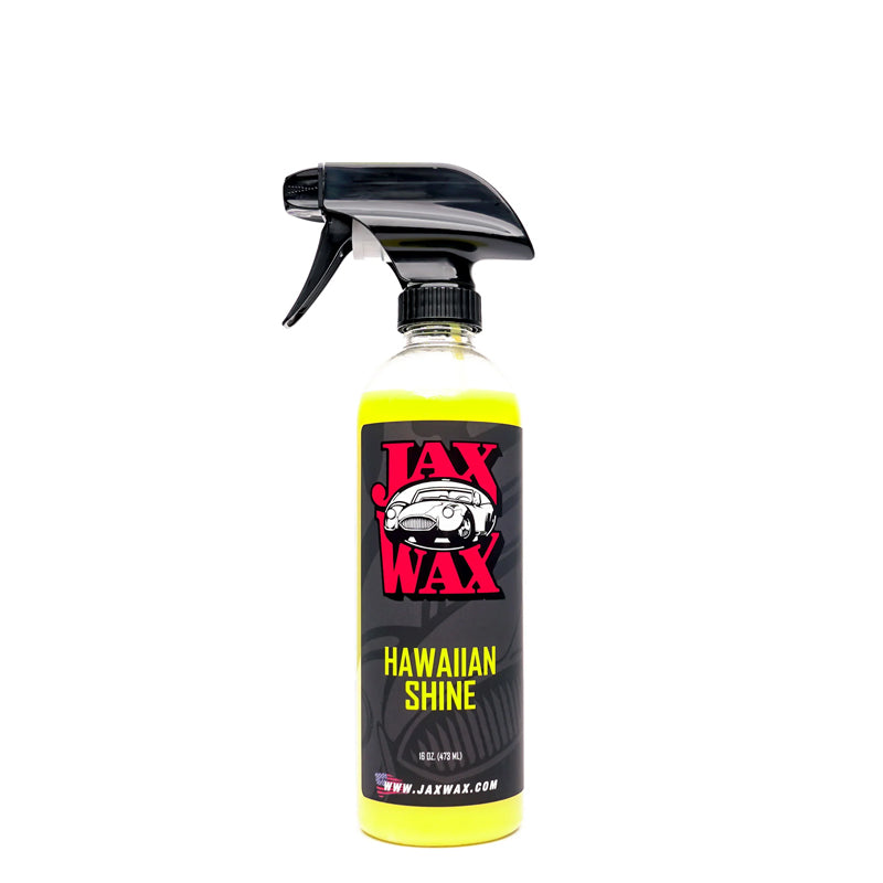 C8 Corvette Stingray/E-Ray/Grand Sport Jax Wax Hawaiian Shine Detail Spray 16oz
