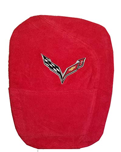 Seat Armour, ADRENILINE RED Console cover C7 corvette, 2014-2019 C7 CORVETTE