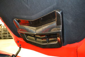 2014+ C7 Corvette Katech Carbon Fiber Hood Duct