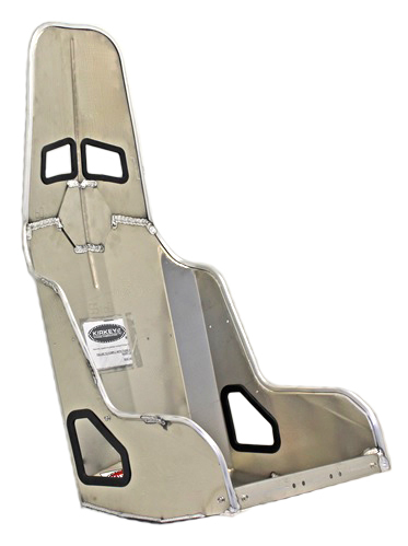 Kirkey Seat, 55 Series Pro Street Drag, 17 in Wide, 18 Degree Layback, Requires Snap Cover, Aluminum, Natural, Each