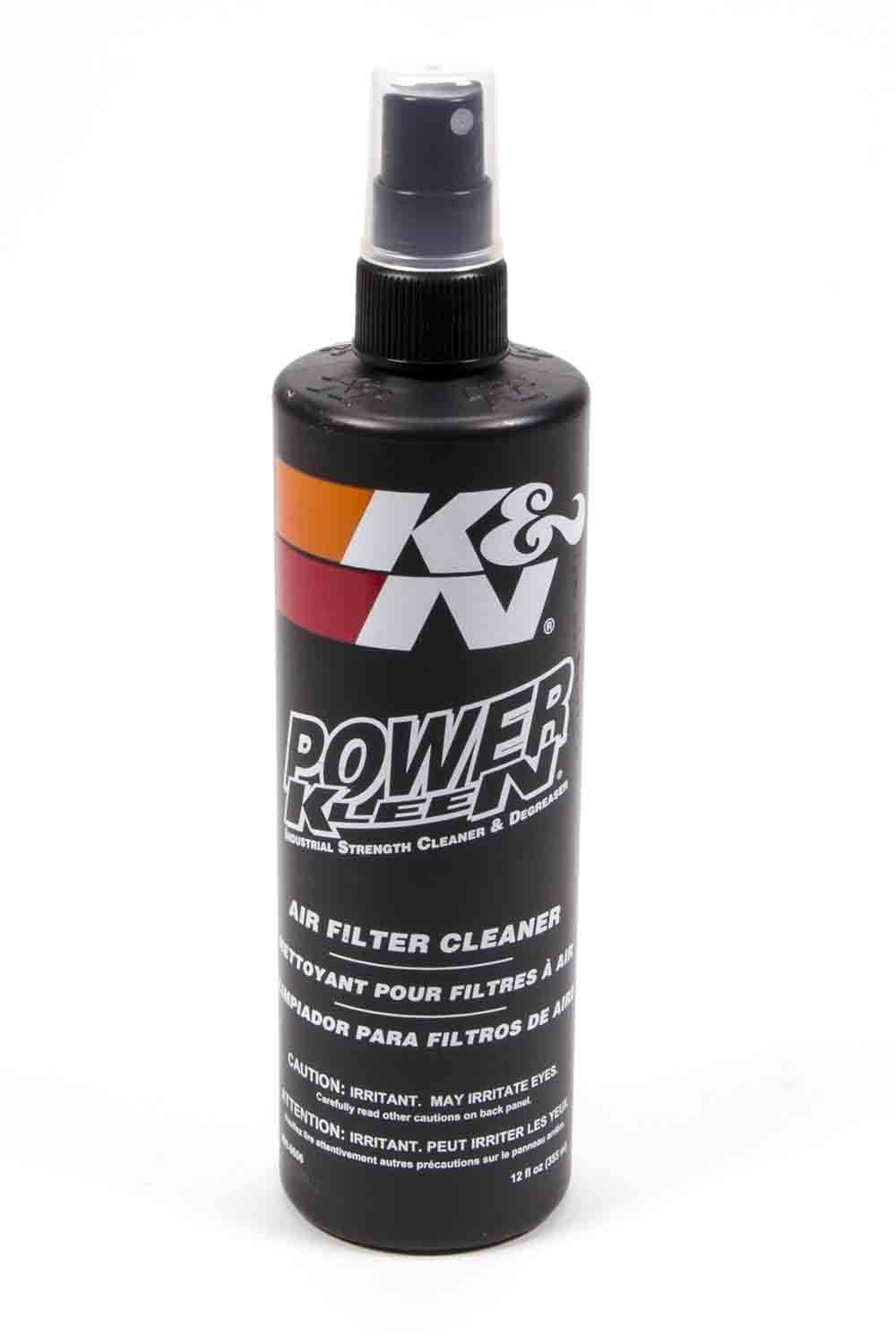 K & N Air Filter Cleaner, 12 oz Pump Bottle, Each