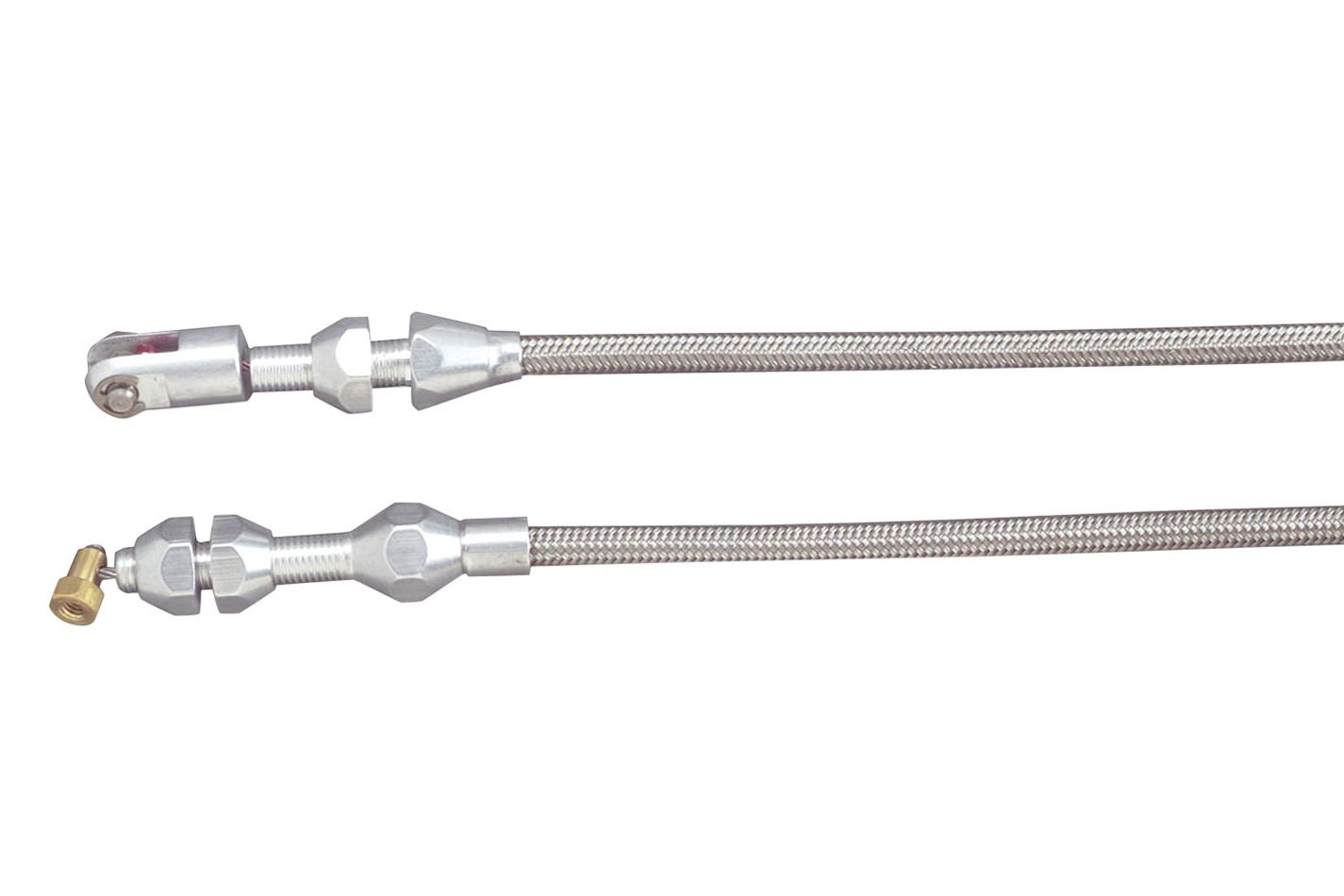 LOKAR Braided Stainless Housing Throttle Cable - GM LS-Series