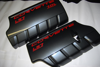 LS7 Custom Painted Ultra Smoothies Fuel Rail Covers, Z06 Corvette - Show Quaulity