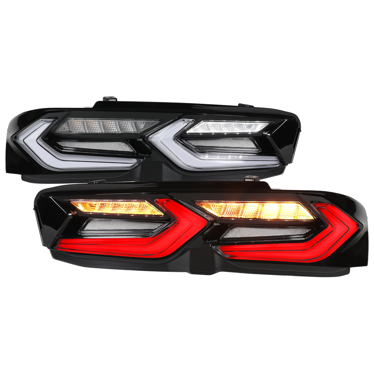 CHEVROLET CAMARO TAIL LIGHT (C8 DESIGN) Clear Lens