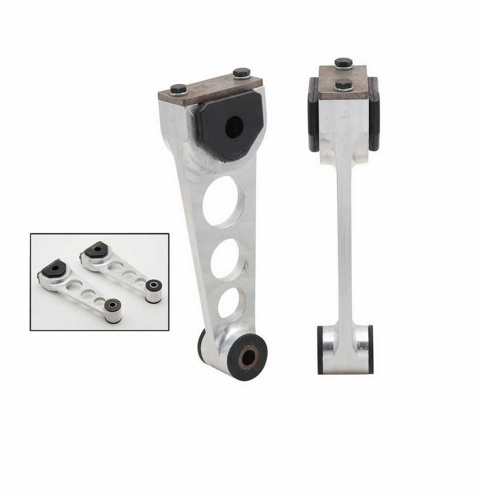 Lakewood End Link, Hardware Included, Aluminum/Rubber, Natural/Black, Ford Mustang 2005-11, Kit