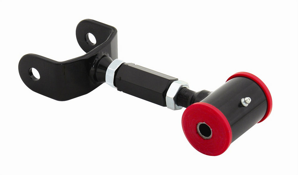Lakewood Trailing Arm, Rear, Upper, Tubular, Greasable, Adjustable, Polyurethane Bushings, Steel, Black Powder Coat, Fo