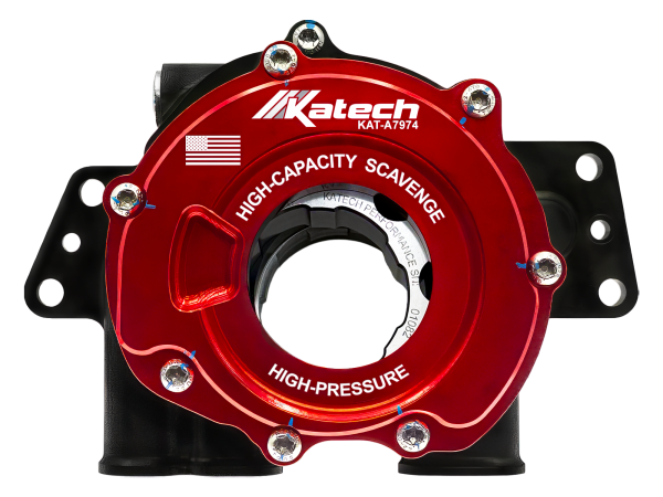 Katech TrackFlow LS9 Billet High-Pressure High-Capacity Scavenge Dry Sump Oil Pump