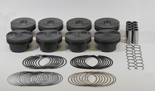 Mahle Pistons PowerPak Piston and Ring - GM GenV LT-Series - 4.070 in Bore