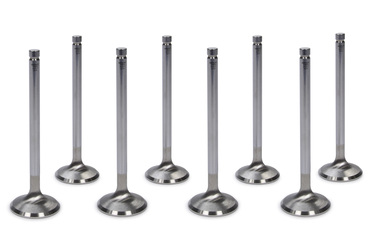 Manley Stainless Exhaust Valve - GM LS-Series - Set of 8 - 1.550 in Head