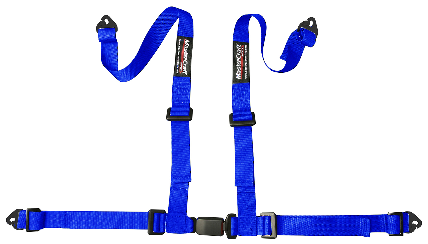 MASTERCRAFT Racing Harness Restraint 2in 4 Point Snap In Blue